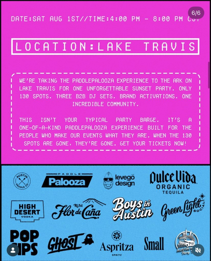 Party Palooza - Lake Travis | Austin Nites Party Bus
